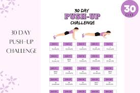 30 day push up challenge fitness