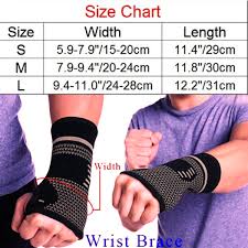 Kaload 1pc Copper Infused Wrist Sleeve Palm Hand Support Outdoor Sports Bracer Support Fitness Protective Gear