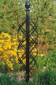 garden obelisk trellis metal