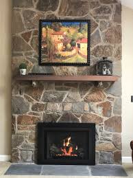 Fireplace Mantels Stone Facing