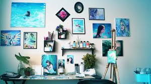 Great for inspiration and guidance on your. Art Studio Tour My Workspace 2016 Youtube
