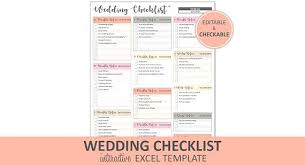 Wedding To Do List Excel Template Vendor Task Ecosolidario Co