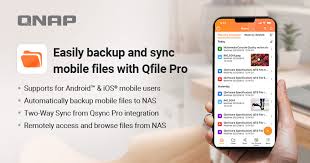 qnap upgrades qfile pro mobile app by
