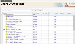 How To Create Chart Of Accounts Qne Software Philippines Inc
