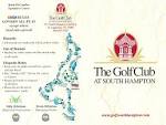 Scorecard - The Golf Club at South Hampton