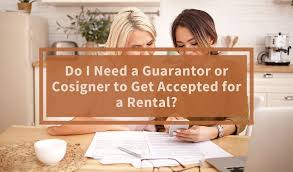 do i need a guarantor or a cosigner to