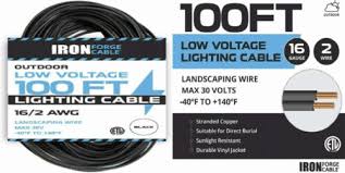 162 low voltage landscape wire