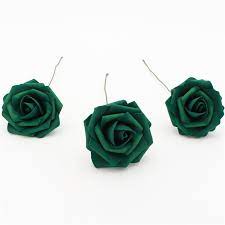 Maybe you would like to learn more about one of these? Emerald Green Flowers Artificial Rose 8cm 100 Pcs Hunter Green Flowers For Bride S Bouquet Wedding Reception Decoration Lnrs004 Artificial Dried Flowers Aliexpress