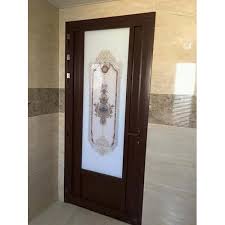 wooden glass door at rs 750 square feet