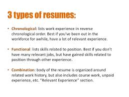 Creating Resumes And Cover Letters