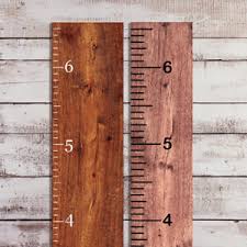 Details About Vinyl Growth Chart Decal 6 5 Tall Diy Ruler Decal Kit Kids Height Ruler Tape X