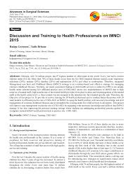 Pdf Discussion And Training To Health Professionals On