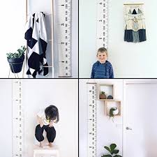 Baby Height Growth Chart Wall Hanging Ruler Kids Room