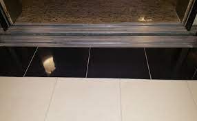 black granite elevator floor refinished