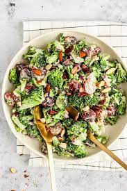 The Best Vegan Broccoli Salad gambar png