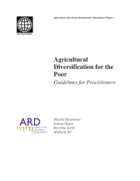pdf agricultural diversification for