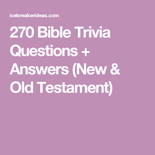 Doing what i love to do, i made up a little old testament quiz from my summer reading just for you. Pin On Scriptures