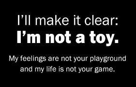 Image result for Not Your Toy.
