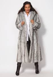 Hood Fur Coat Faux Fur Coat