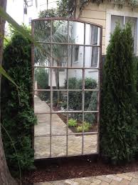 garden mirrors eclectic landscape