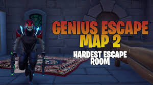 Find the lama escape game. Genius Escape Map 2 Hardest Escape Room Fortnite Creative Map Code Youtube