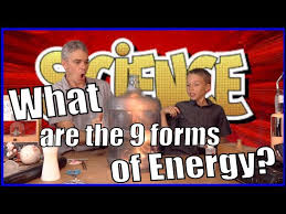 what are the forms of energy you