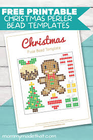 cute christmas perler bead patterns