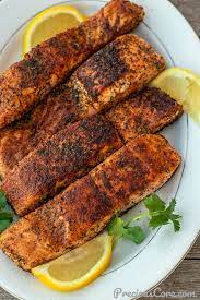 pan grilled salmon precious core