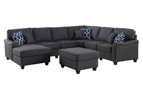 Sectional Sofa Chaise And Ottoman
