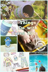 bored kids crafts and activities