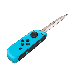 A Joy con... knife? There has to be a joke here somewhere. : r/gaming