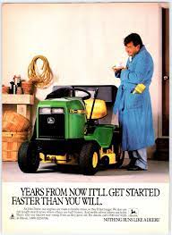 1988 john deere lawn tractor vine