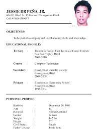 Show off your value as a future employee. 99 By Applicant Resume Sample Resume Format