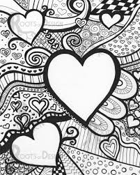 Select from 35870 printable crafts of cartoons, nature, animals, bible and many more. Instant Download Coloring Page Lots Of Hearts Print Etsy In 2020 Coloring Pages Valentines Day Coloring Page Heart Coloring Pages