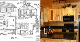 Small Cabin Plans Log Cabin Connection