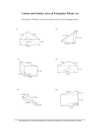 Surface area of rectangular prisms worksheets. Length Area And Volume Worksheets