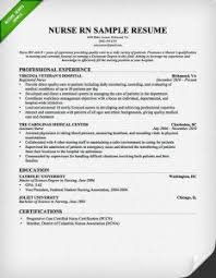 Nursing Rn Resume Professional X Vintage Example Of Resume