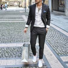 They also carry the myths of men who once wore them. Suit And White Sneakers Fabrizioaldobelfiore Www Royalfashionist Com Mens Pants Fashion Suits And Sneakers Mens Fashion Business Casual