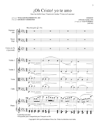 Yo amo pdf / yo amo el pdf | libro gratis. 12 Oh Cristo Yo Te Amo Instrumentacion Pdf Score Y Partes Joan Zamora