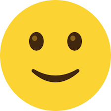 slightly smiling face emoji icon png