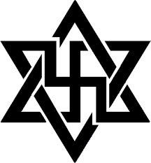 Image result for DAVID STAR AS NAZI LOGO