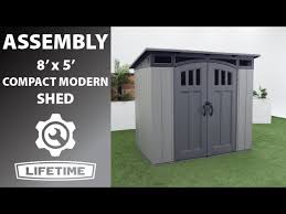 modern shed lifetime embly video