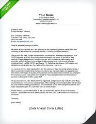 Resume Cover Page Example Data Analyst Cover Letter Resume Cover