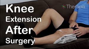 regaining knee extension after surgery