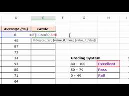 calculate grade and percene using