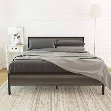 Weehom Metal Bed Frame Queen Size Bed