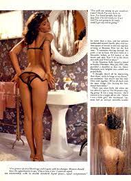 Kelly in Playmate of the Month pictorial – Pipe and PJs: The early Eighties