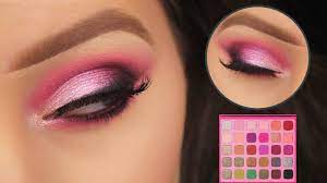 easy pink pigment eye makeup tutorial