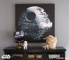 Star Wars Star Led Canvas Wall Art