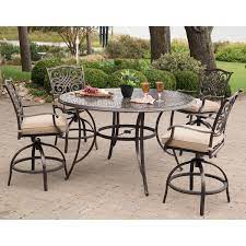 Dining Set With Swivel Chairs